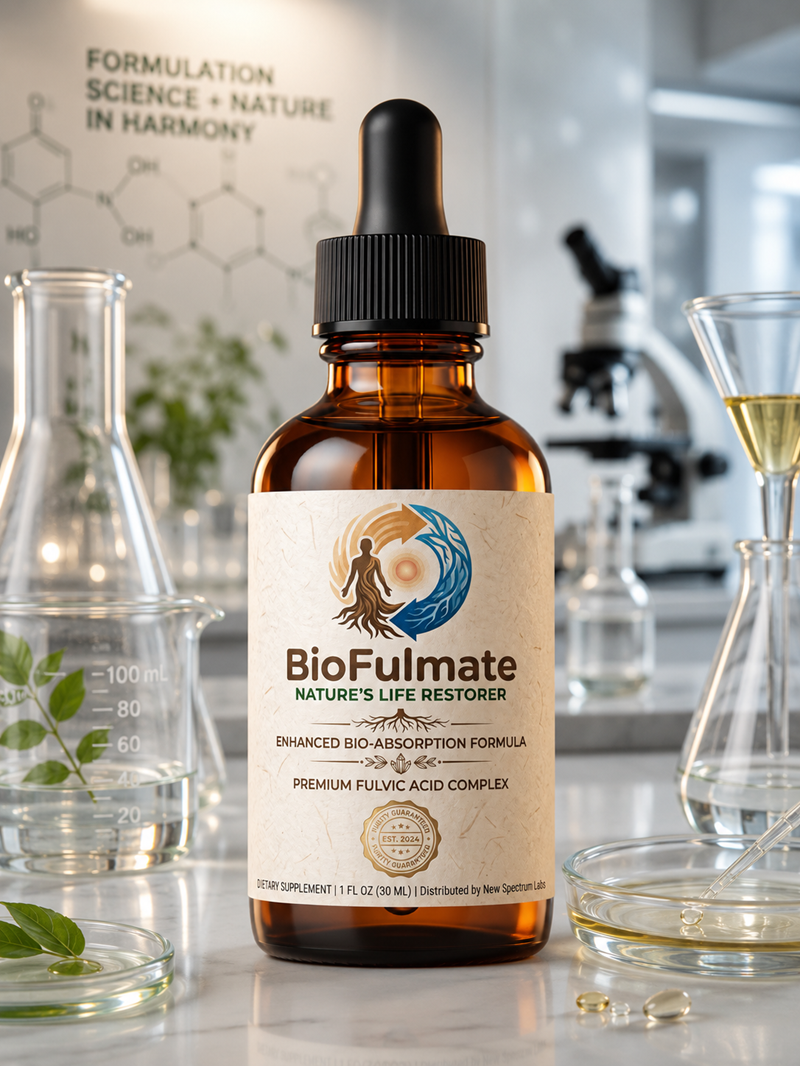 BioFulmate Daily cellular nutrition formula in a laboratory setting